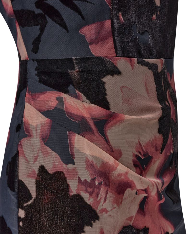 Women's Floral Sheath Sleeveless Dress