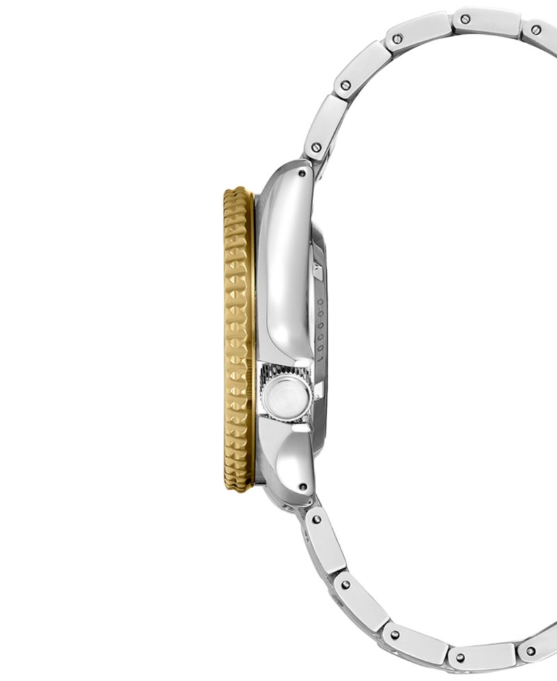 Men's Automatic 5 Sports Two-Tone Stainless Steel Bracelet Watch 43mm