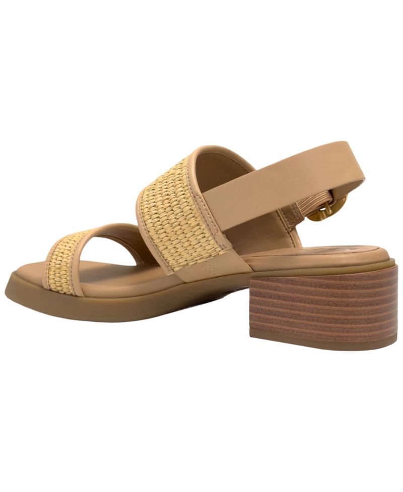 Women's Dove Low Heeled Square Toe Dress Sandals