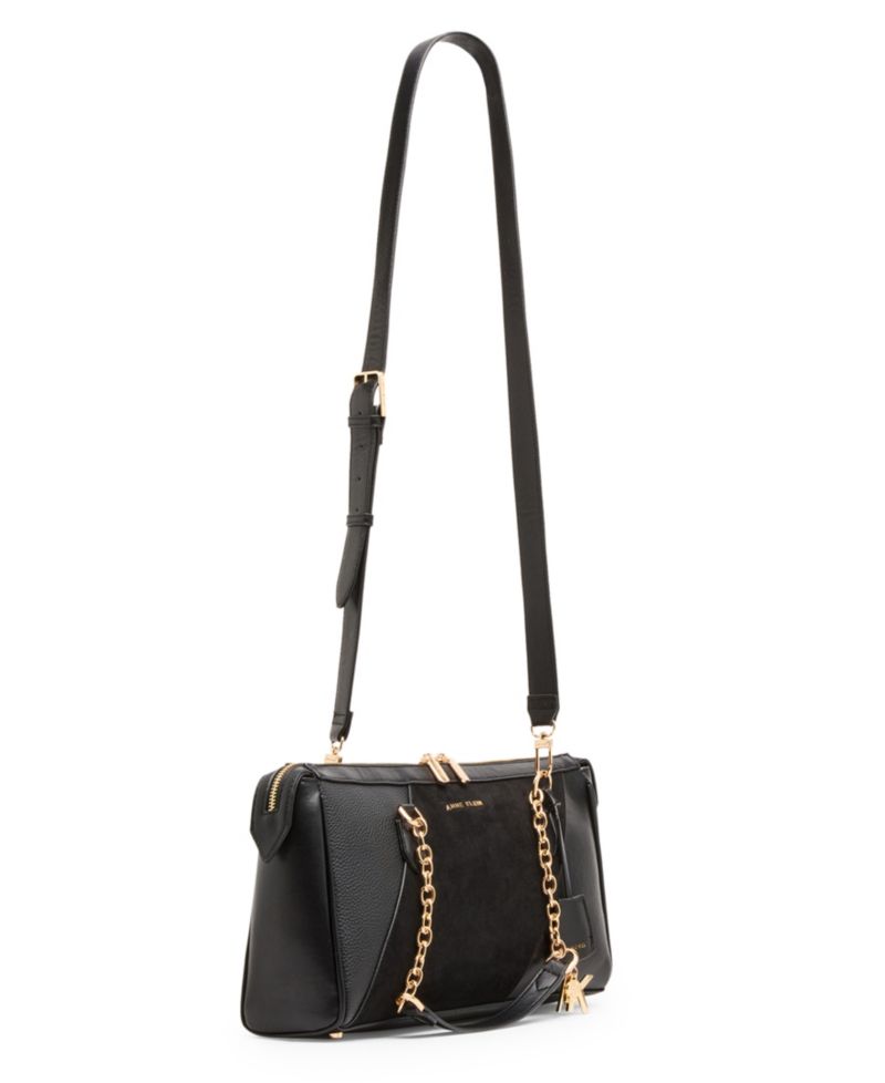 Convertible Strap Medium Satchel Handbag