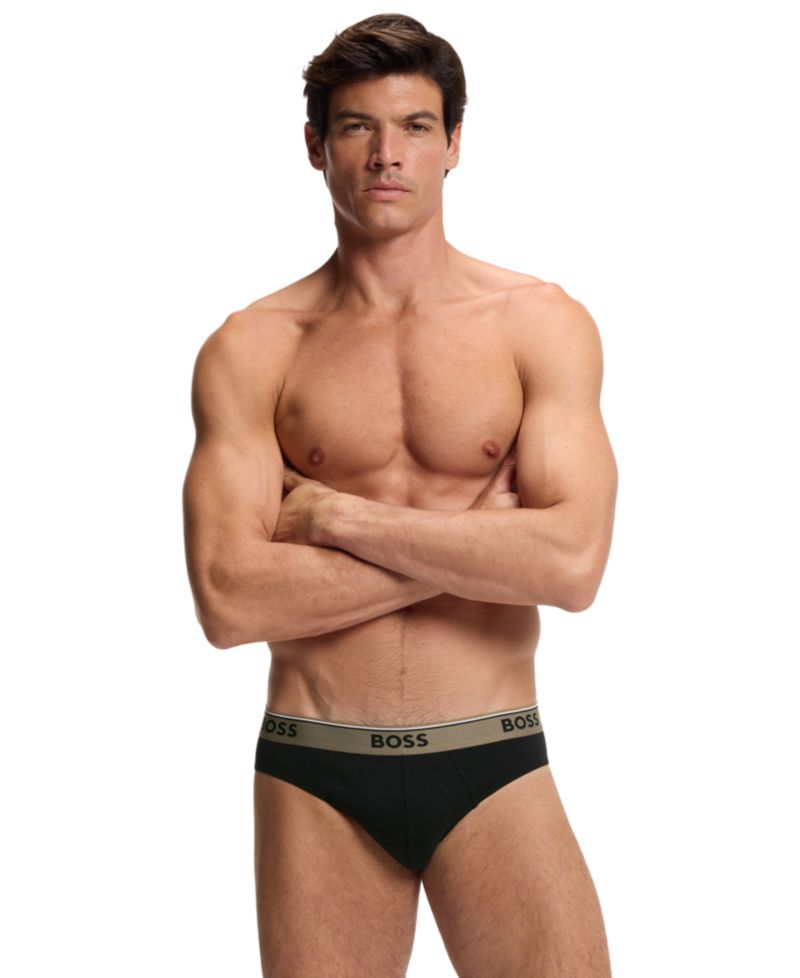 Men's Power Briefs Underwear, 3-Pack Set