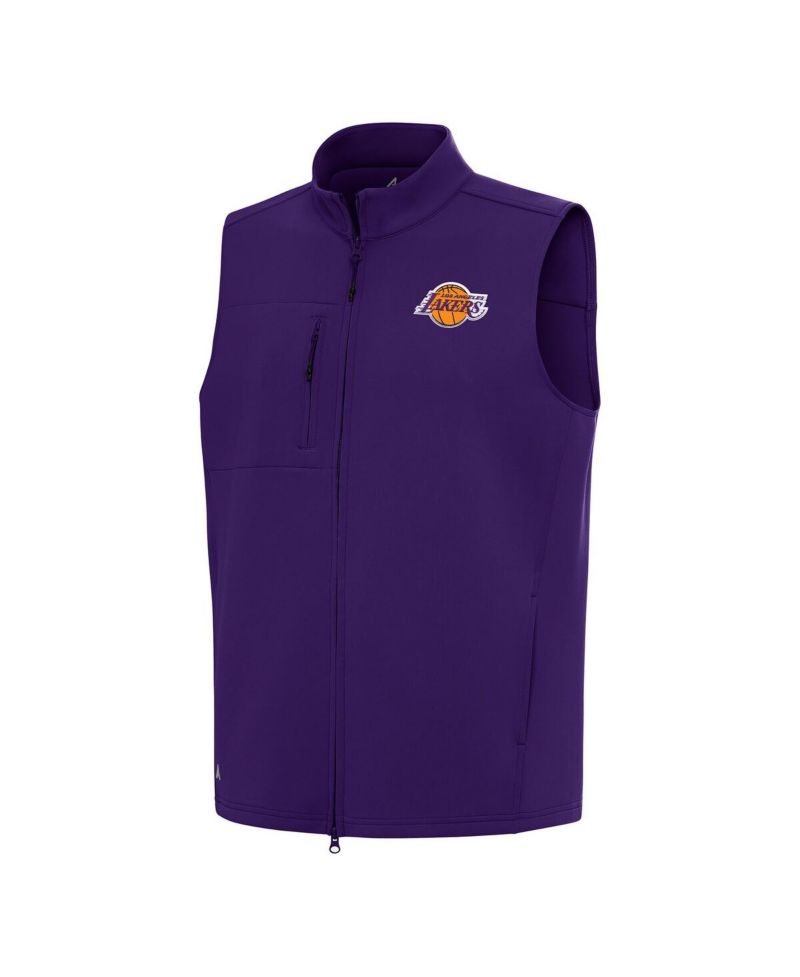 Men's Purple Los Angeles Lakers Demand Full-Zip Vest