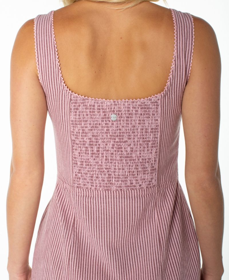 Women's Kayla Sleeveless Smocked Cottagecore Mini Dress