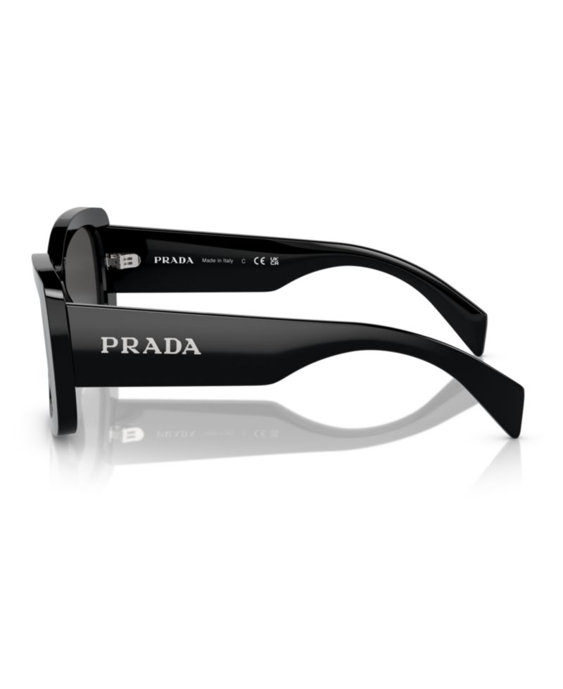 Lettering Oval Women's Sunglasses, PR A08S