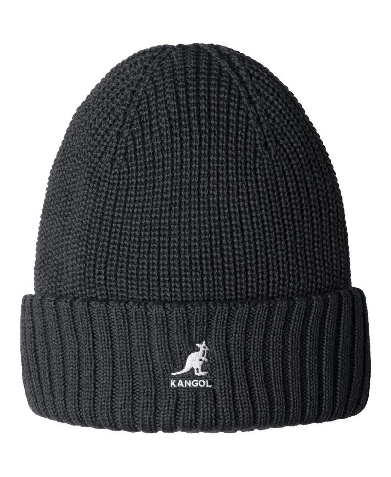Men's Merino Wool Rib Beanie Pull-Ons & Beanies