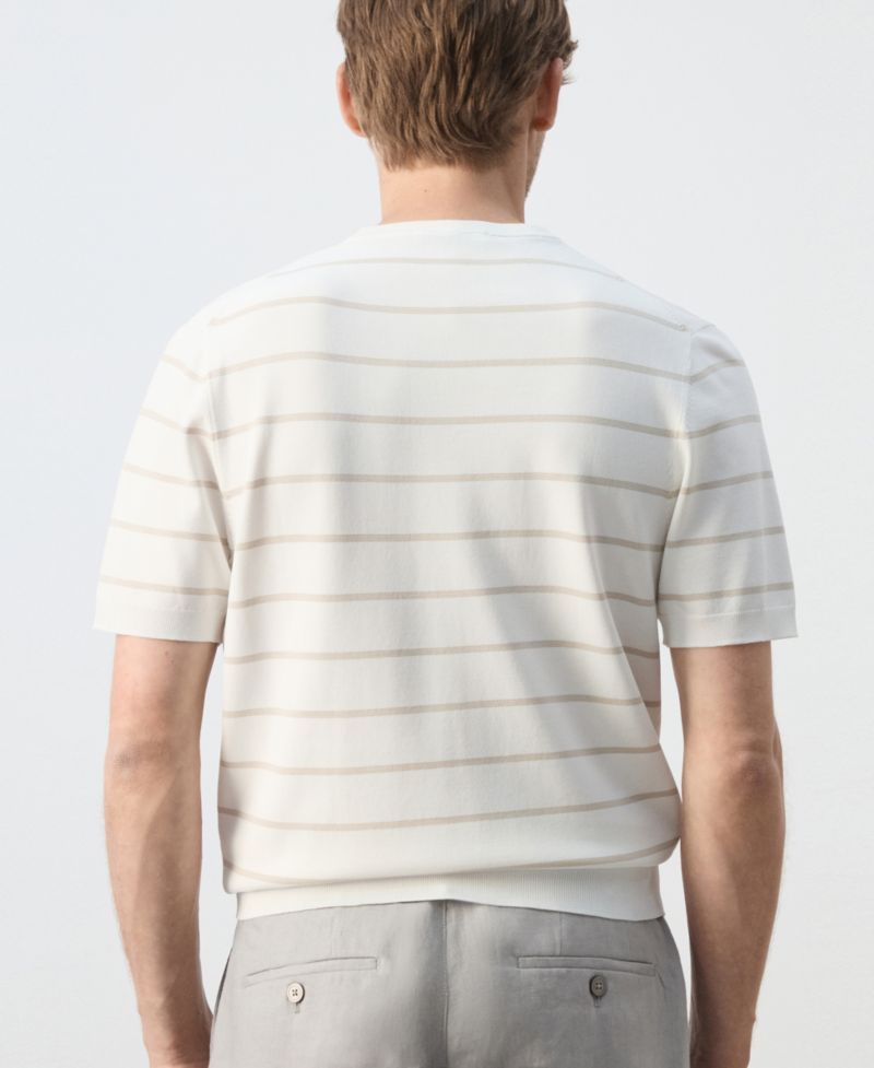 Men's Striped Jersey T-Shirt
