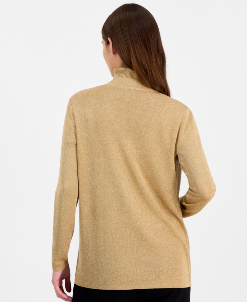 Women's Malibu Metallic-Knit Cardigan