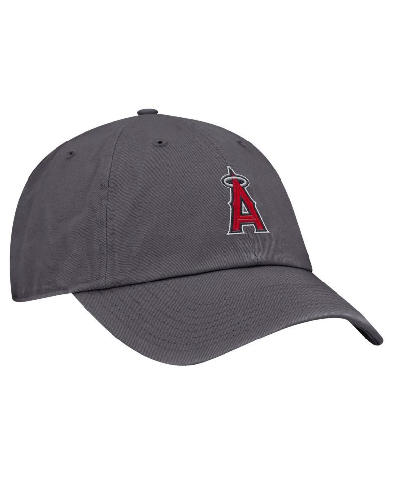 Men's Gray Los Angeles Angels Club Adjustable Hat