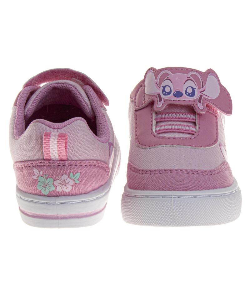 Little Girls (3-10) Stitch Hook & Loop Sneakers