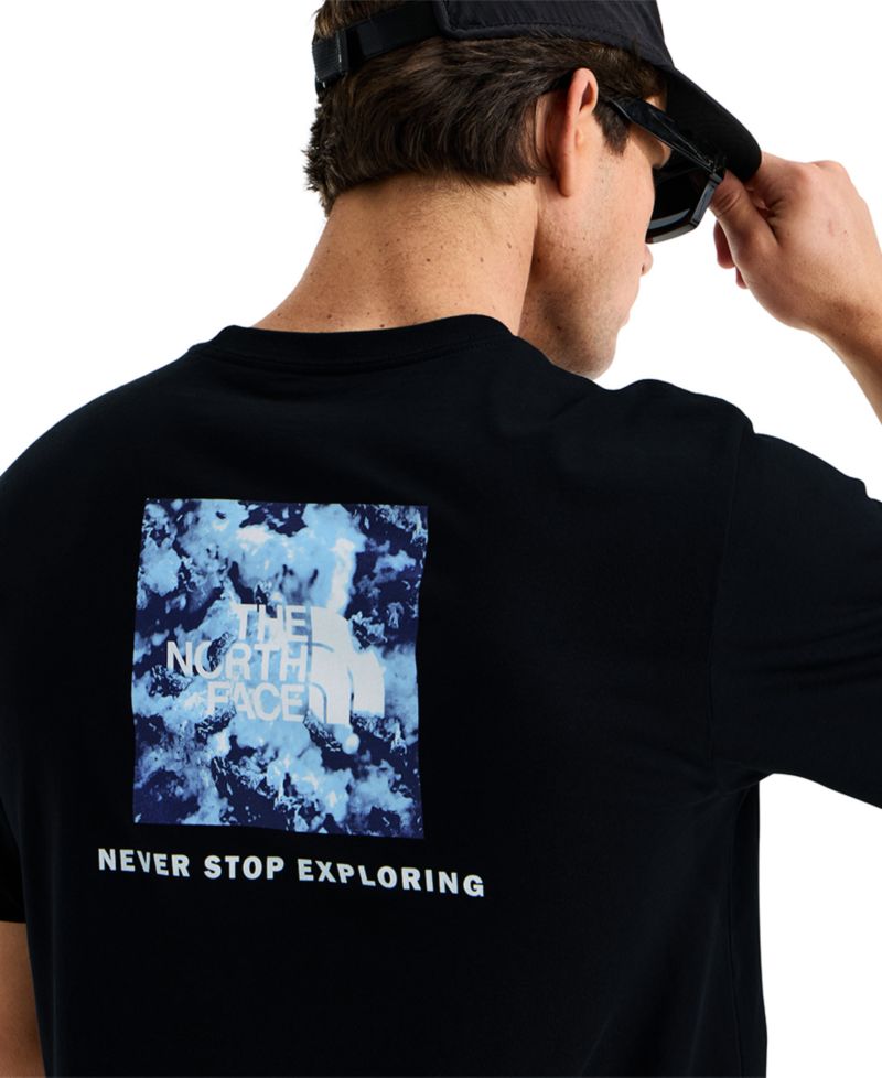 Men's Granitic Rock Box Never Stop Exploring Graphic T-Shirt