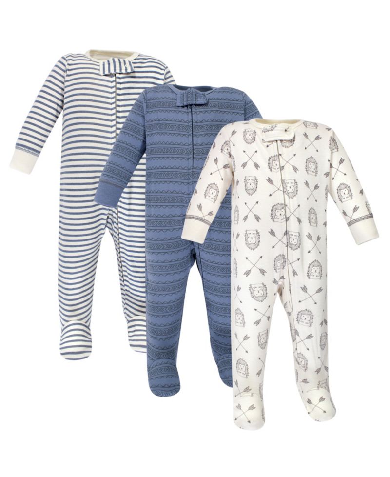 All-in-One Cotton Zip Romper for Day & Night