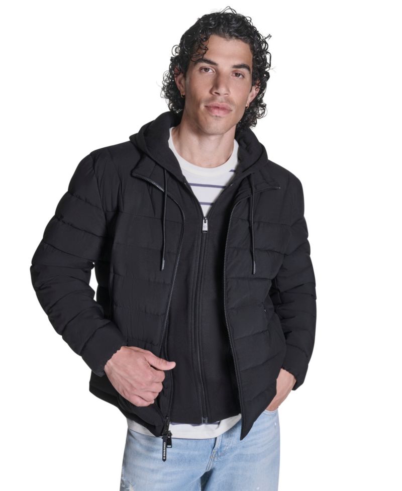 Men's Lightweight Stretch Puffer Jacket