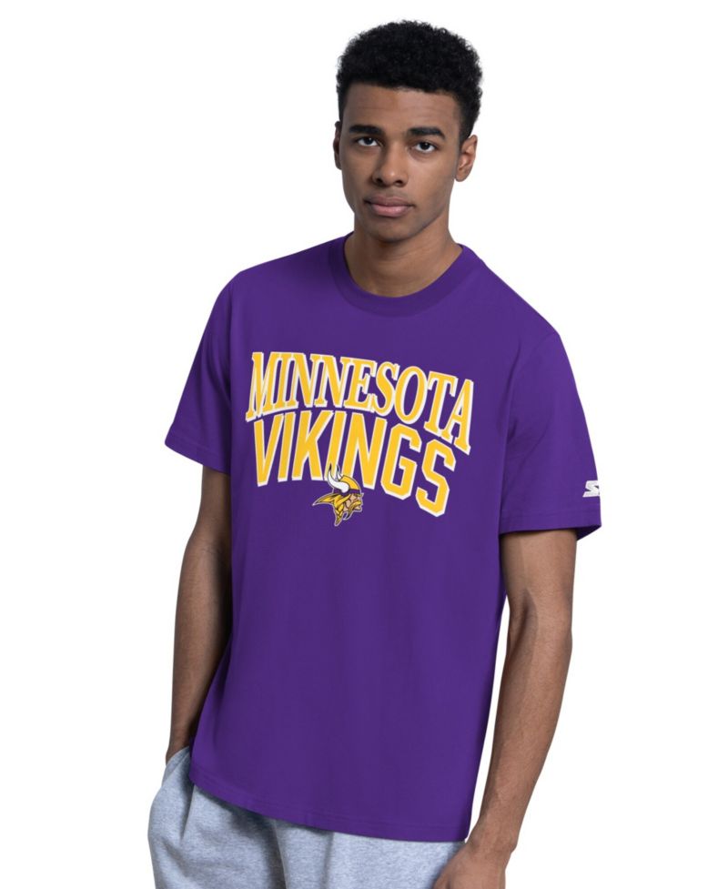 Men's Purple/Gray Minnesota Vikings Two-Pack Logo T-Shirt Set