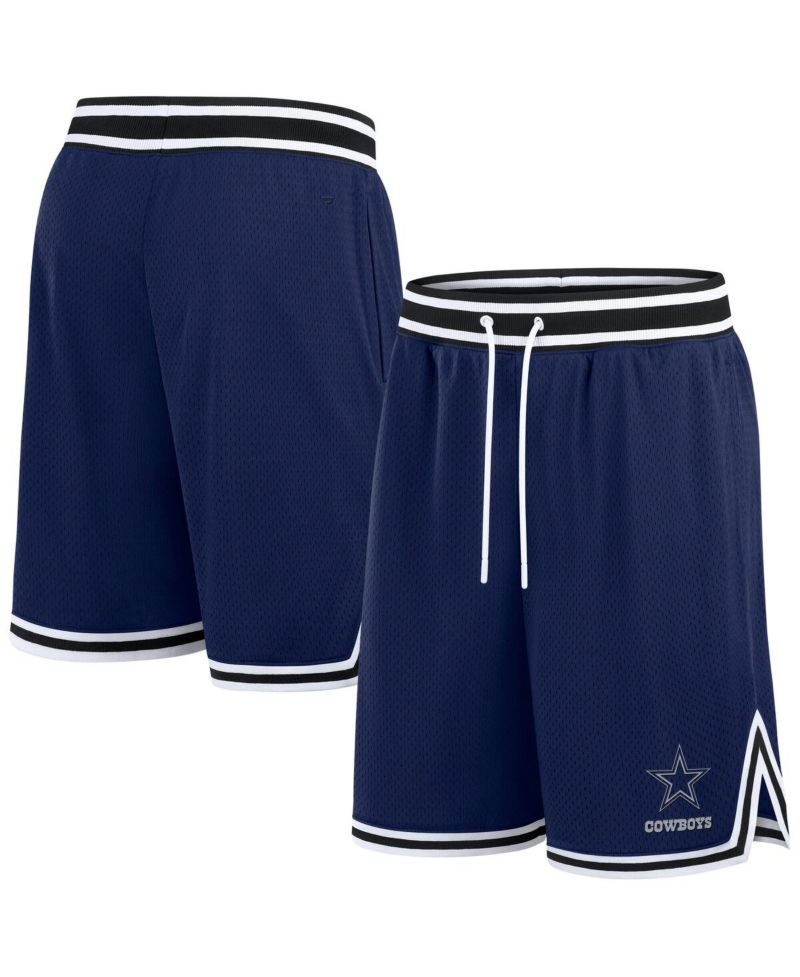 Men's Navy Dallas Cowboys Elements Future Ground Mesh Shorts