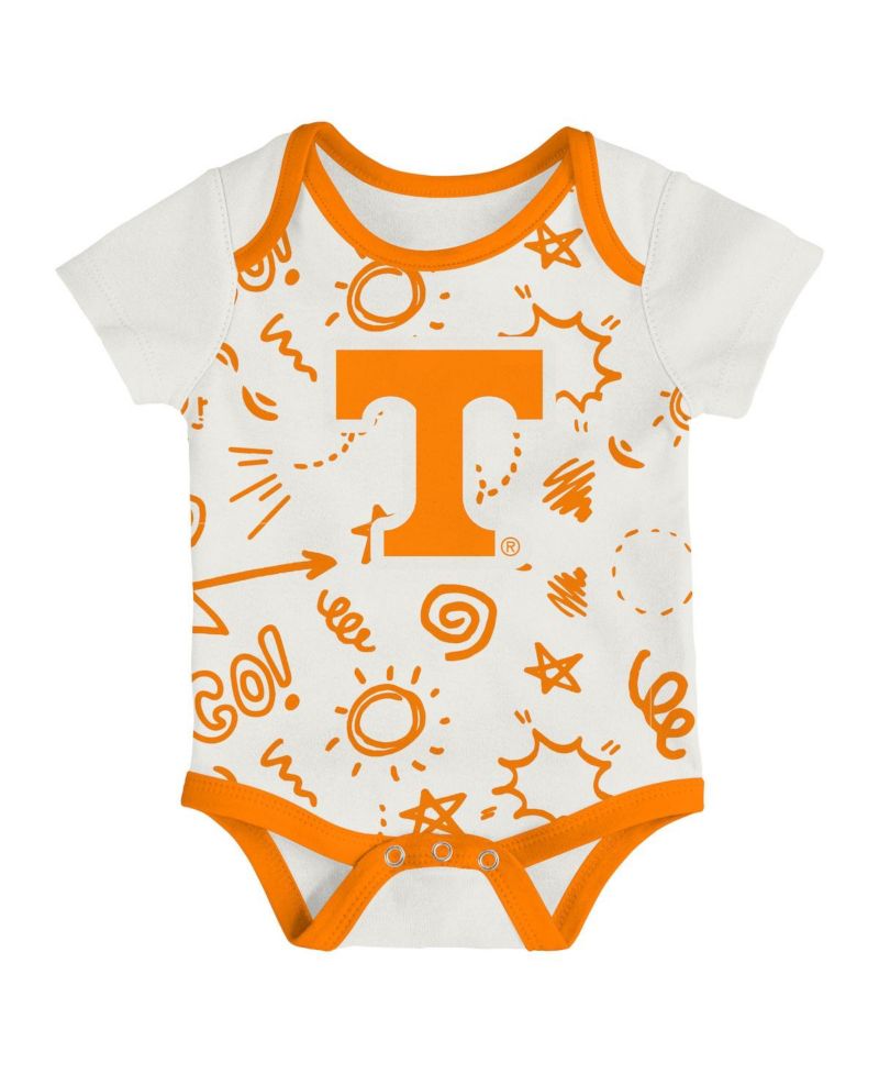 Baby Boys and Girls 3-Piece Tennessee Volunteers All Day Play Bodysuit