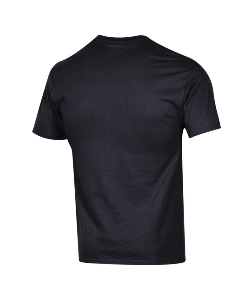 Men's Black San Antonio Spurs Jersey Cotton T-Shirt