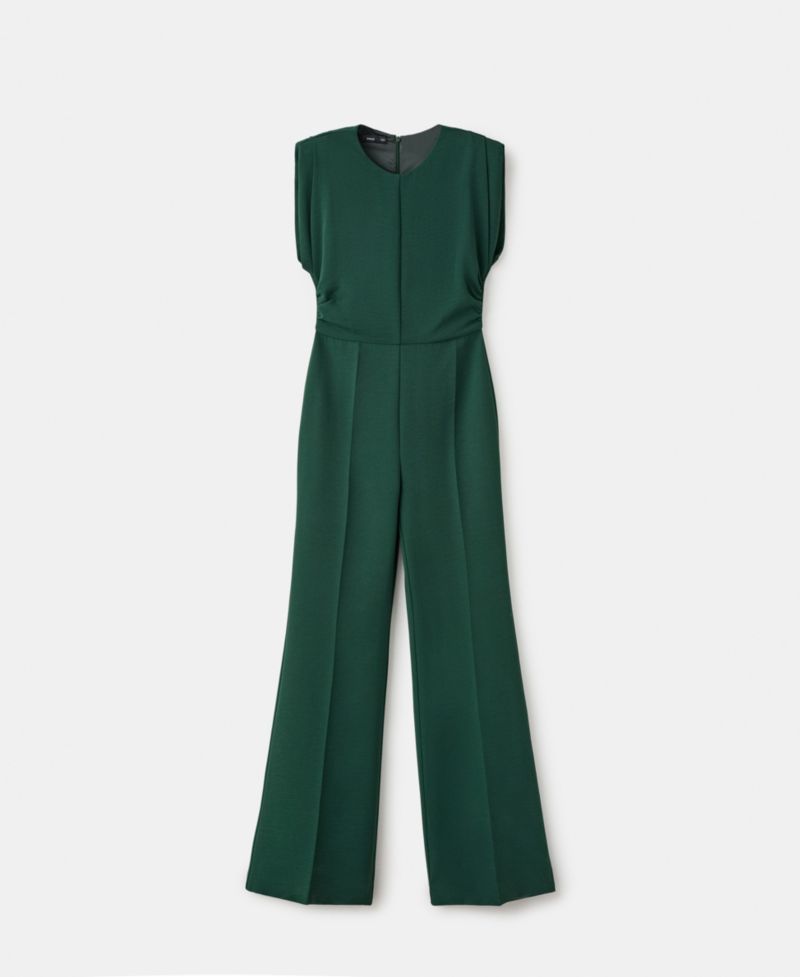 Women's Ruched Long Jumpsuit