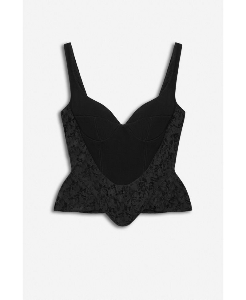 Women's Boned Sweetheart Bustier Top