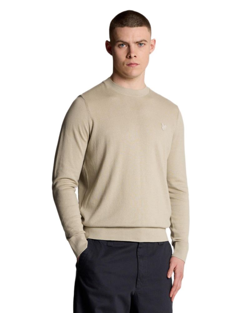 Men's Tonal Superfine Crew Neck Sweater