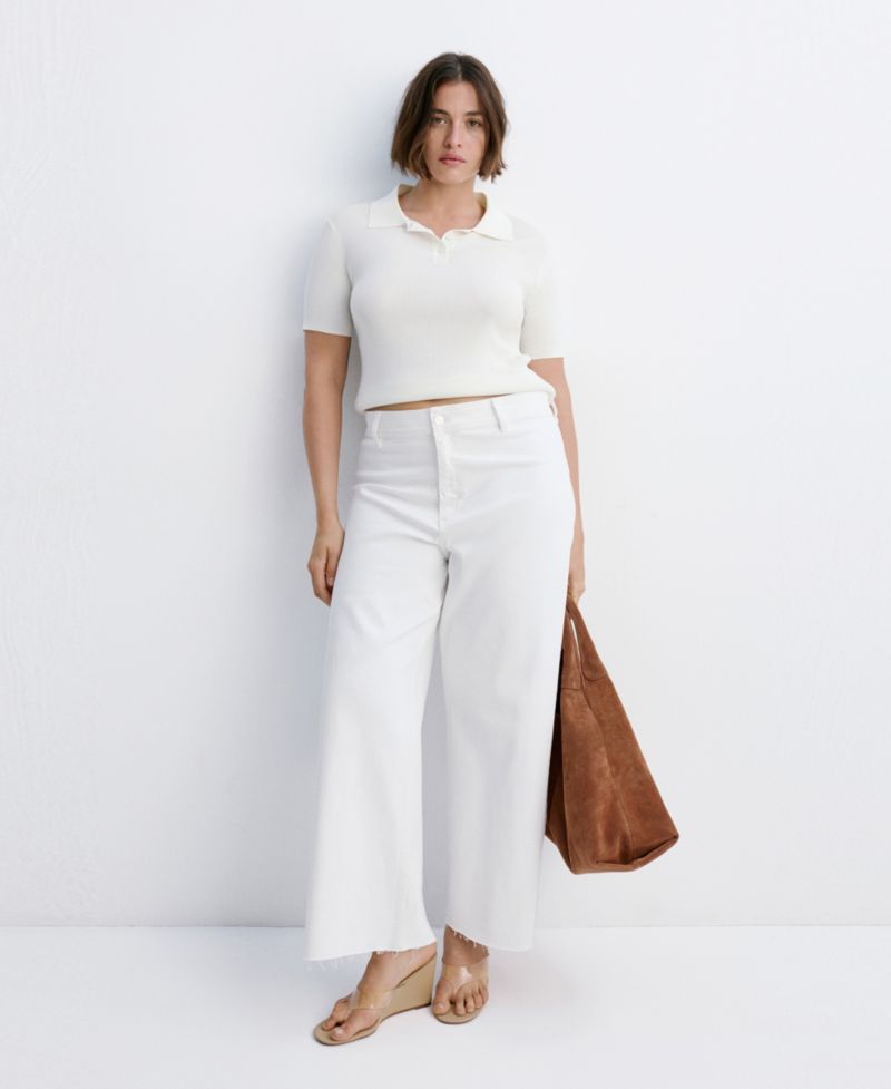 Women's Catherin Culotte High-Rise Jeans