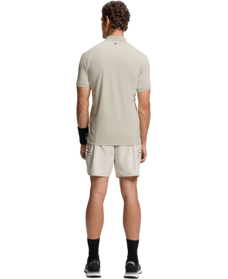 BOSS by Men's Active Quick-Dry Stretch Slim-Fit Polo Shirt