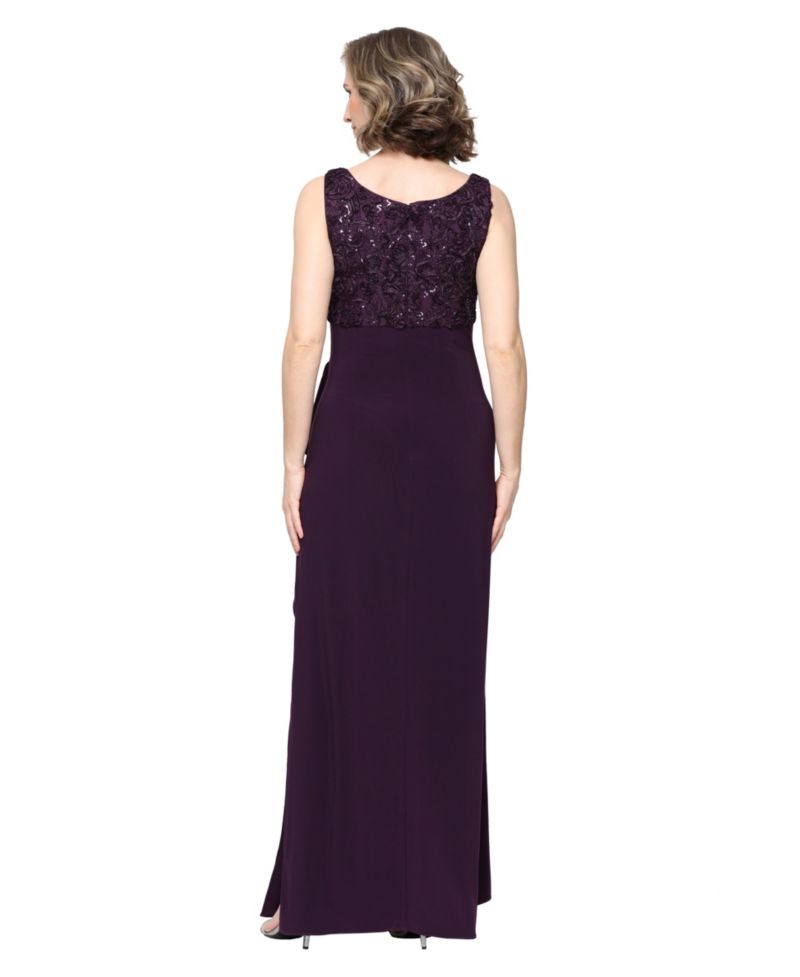 Petite Lace Jacket and Ball Gown, 2-Piece Set