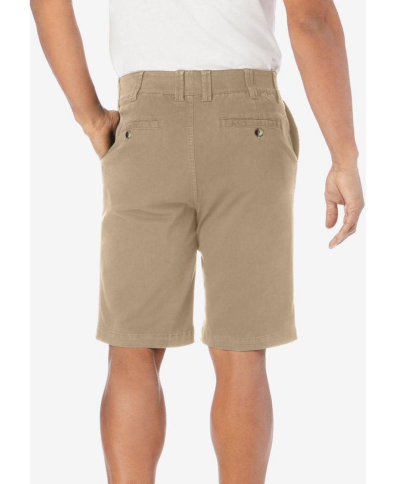 Men's Flex Full-Elastic Waist Chino Shorts