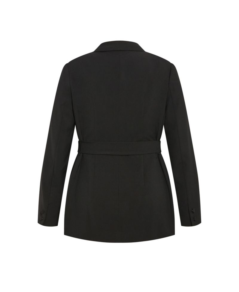 Plus Size Belted Yasmine Jacket