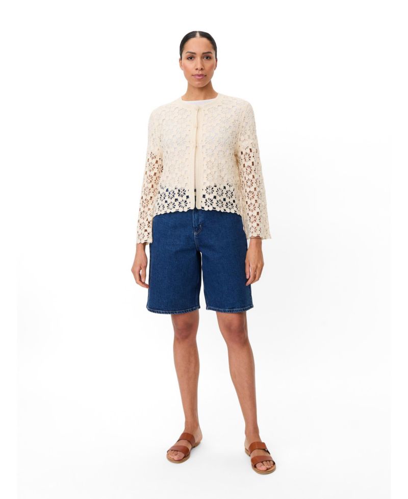 Women's Malittalis Crochet Floral Cardigan