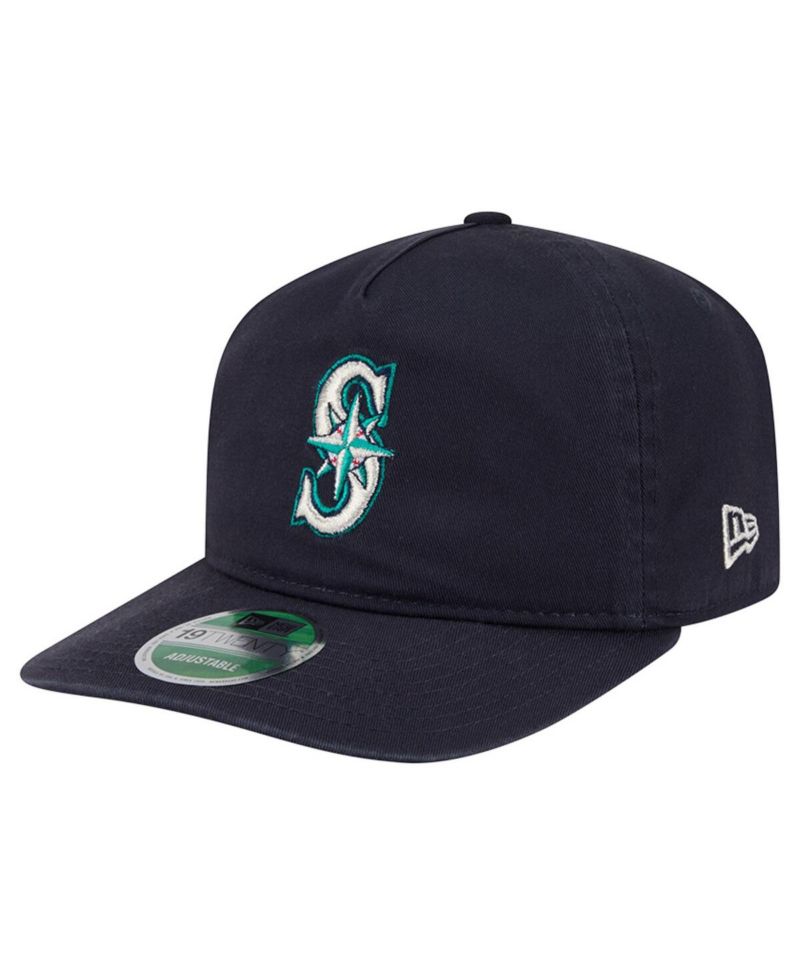 Men's Navy Seattle Mariners Team 19TWENTY Adjustable Hat