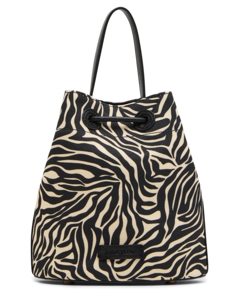Mini Printed Bucket Handbag
