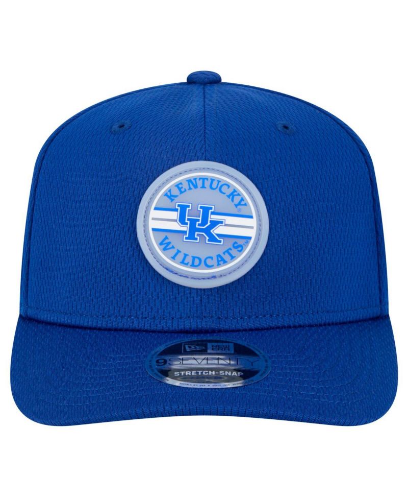 Men's Royal Kentucky Wildcats Patched 9SEVENTY Stretch-Snap Adjustable Hat