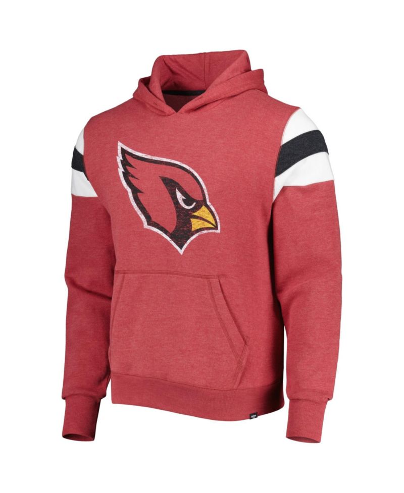 Men's Heathered Cardinal Arizona Cardinals Premier Nico Pullover Hoodie