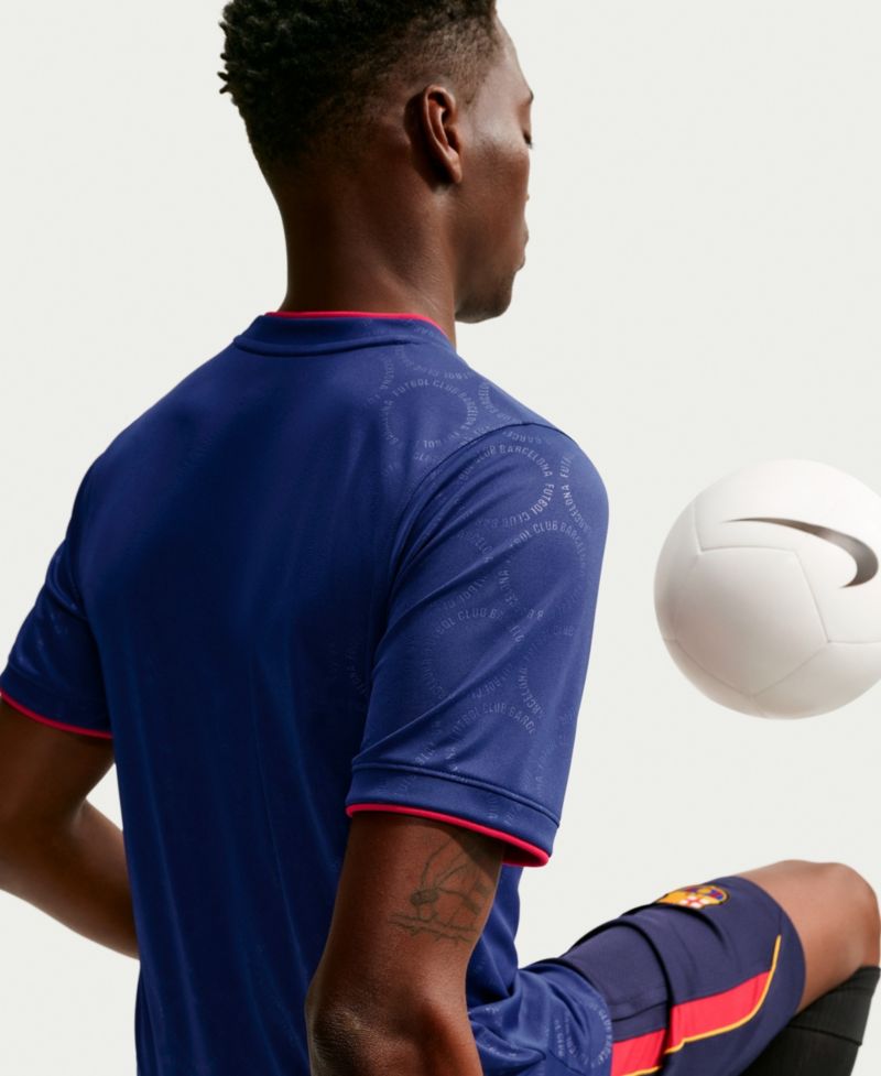 Men's Royal Barcelona 2026/27 Third Dri-FIT Pre-Match Top