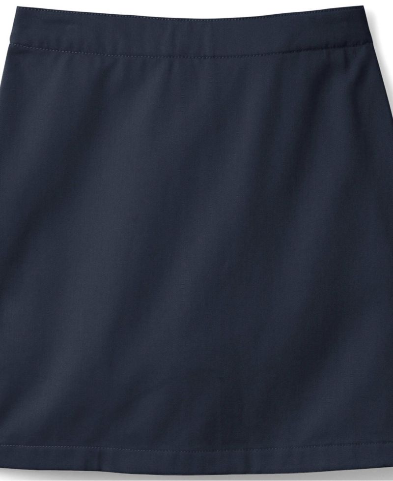 Little Girls Blend Chino Skort Above Knee