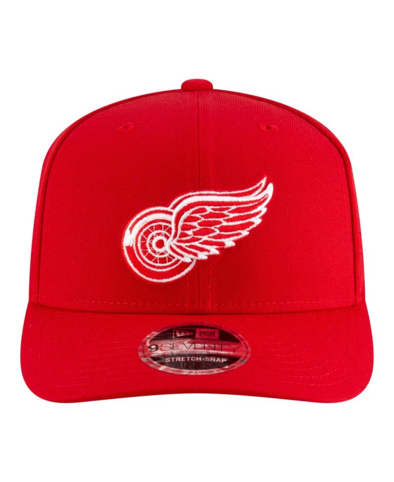 Men's Red Detroit Red Wings 9SEVENTY COOLERA Adjustable Hat