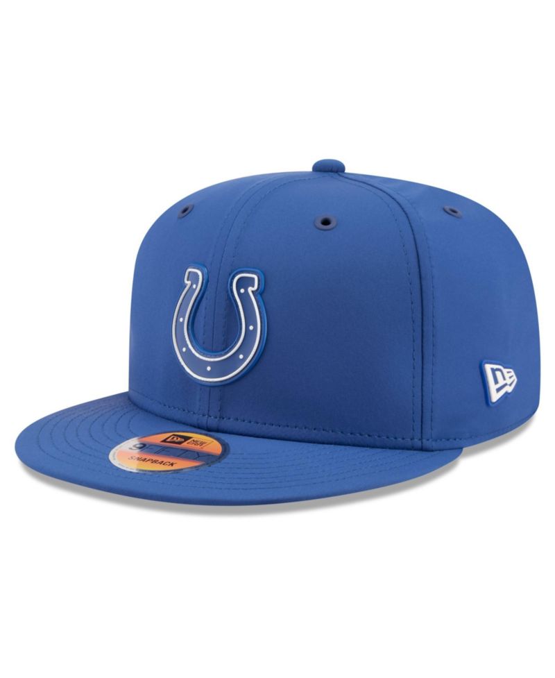 Men's Royal Indianapolis Colts 2026 Sideline 9FIFTY Snapback Hat