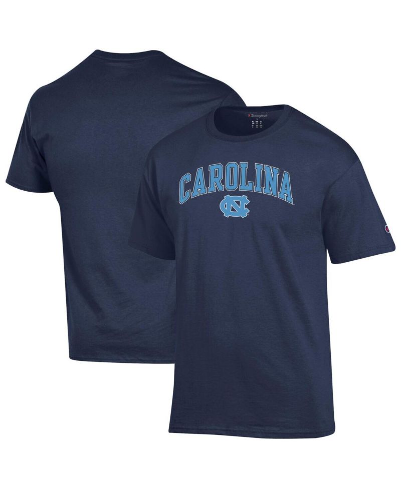 Men's Carolina Blue North Carolina Tar Heels Arch Over Logo T-Shirt