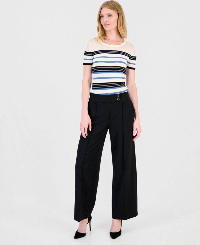 Women's Extended Tab Wide Leg Pants