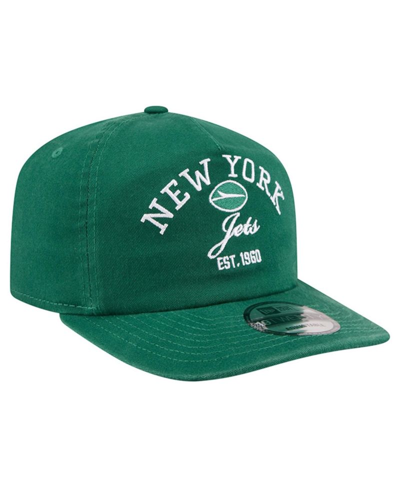Men's Green New York Jets Stacked 19TWENTY Adjustable Hat