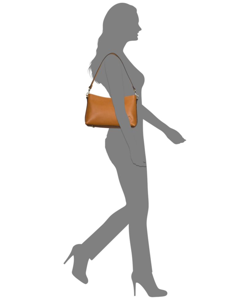 Betta Medium Leather Shoulder Handbag