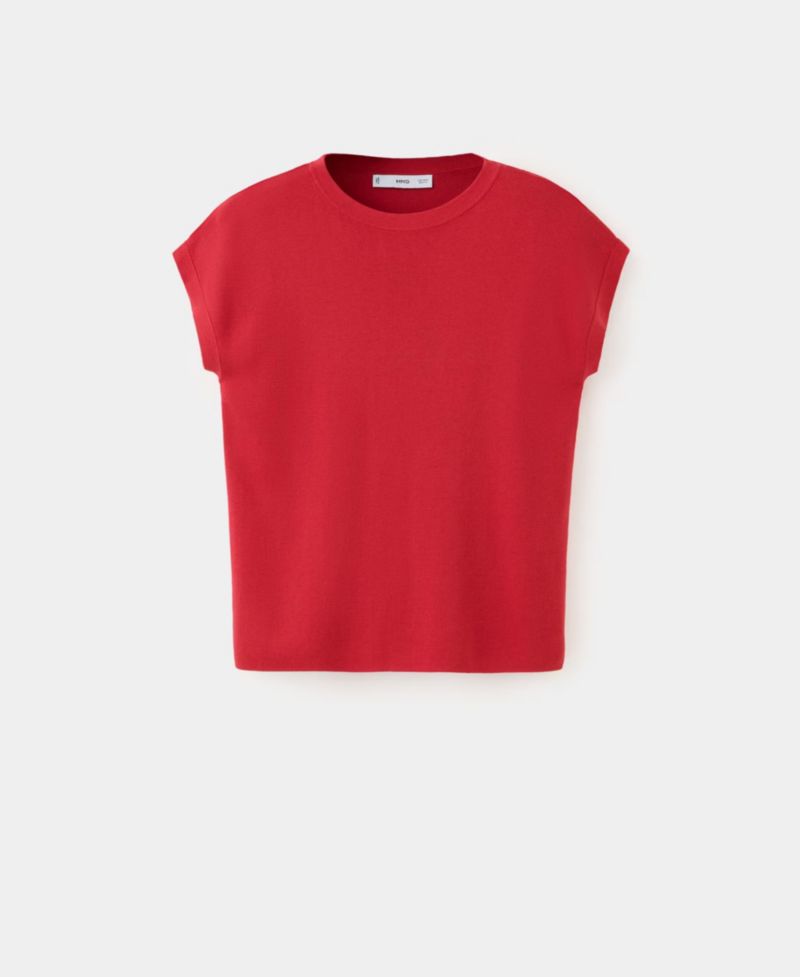 Women's Lightweight Short-Sleeve Cotton-Blend T-Shirt