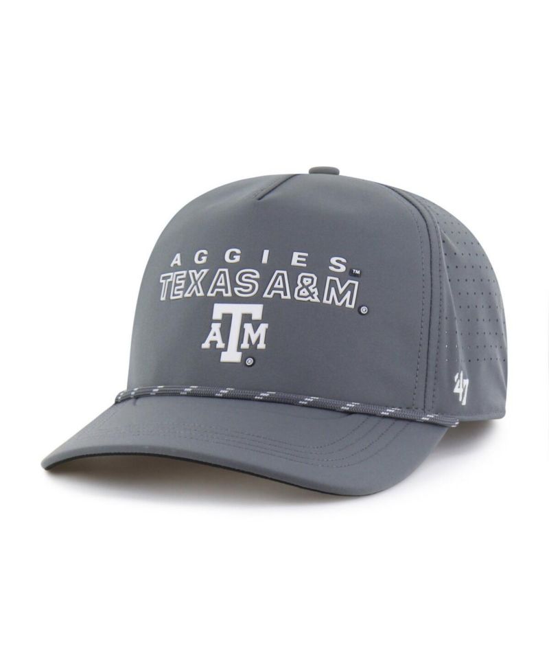 Men's Gray Texas A&M Aggies Forward Vent Hitch Rope Adjustable Hat