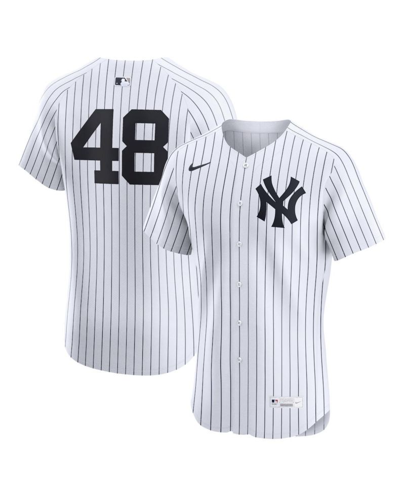 Men's Paul Goldschmidt White New York Yankees Home Elite Player Jersey