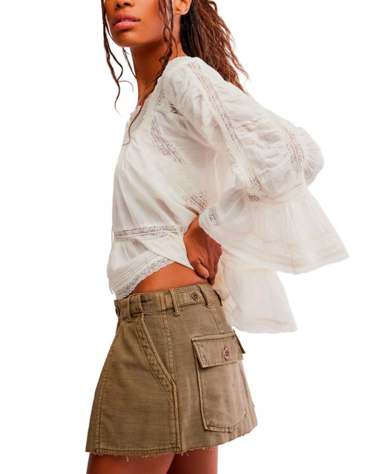 Women's Riverfront Surplus Cargo Mini Skirt