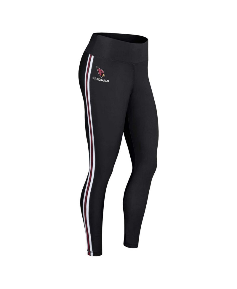 Women's Black Arizona Cardinals Color Block Leggings