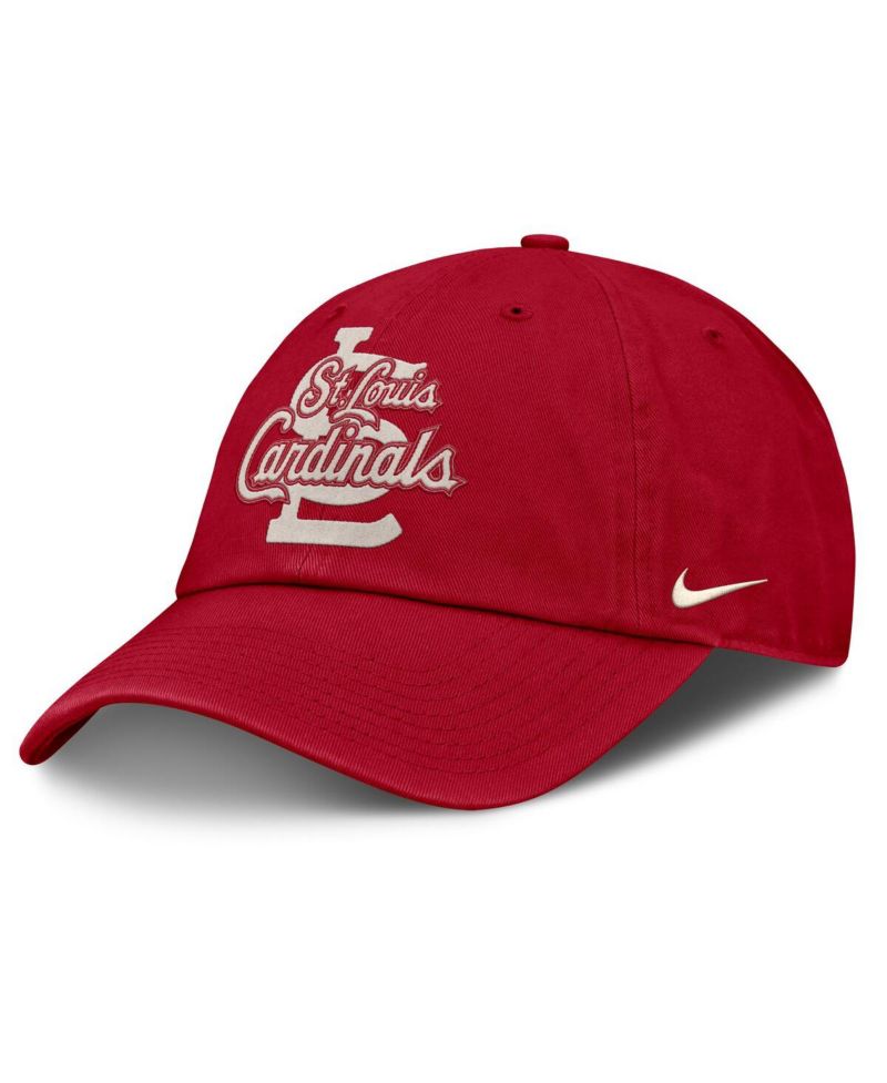 Men's Red St. Louis Cardinals Statement Club Adjustable Hat