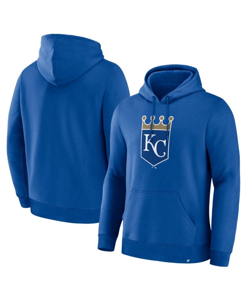 Men's Royal Kansas City Royals Primary Logo Legacy Hoodie