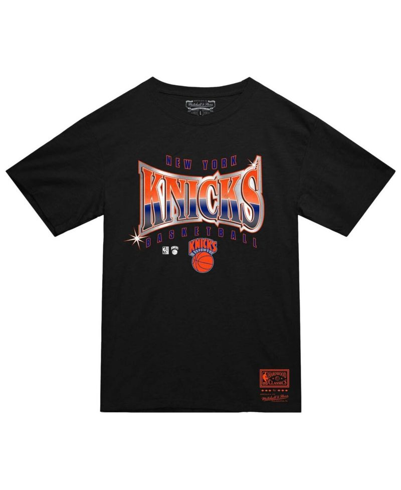 Men's Black New York Knicks Worldwide Collection Glow Up T-Shirt