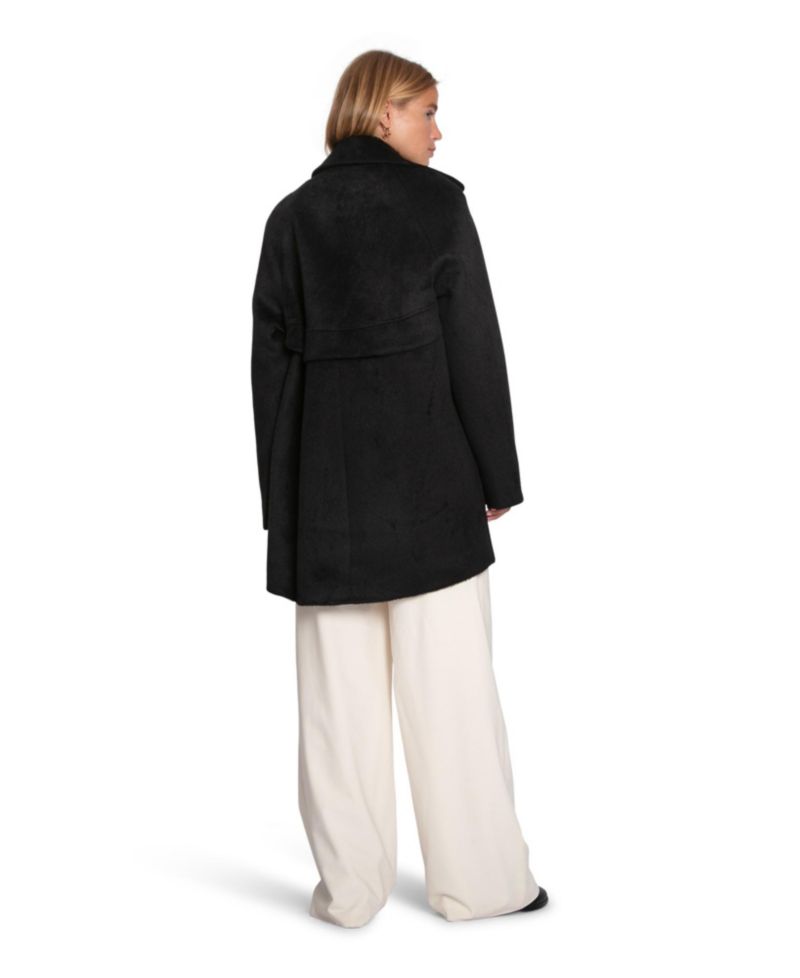Women's Belle and Bloom Wanna Be Loved Wool Blend Peacoat